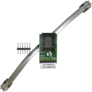 MICROCHIP TECHNOLOGY AC164110 Socket Adapter RJ-11 to ICSP for MPLAB ICD Headers - 1 item(s)
