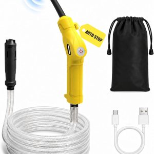 3.5 GPM Rechargeable Fuel Transfer Pump with Sensor Auto-Stop & 65 in Hose